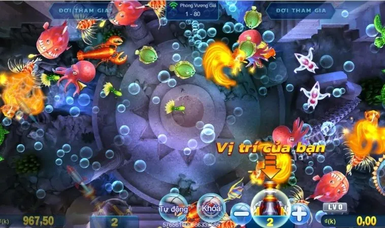 Hướng Dẫn Cách Chơi Bắn Cá Royal Fishing Tại M88 Để Thắng Lớn Hiệu Quả 2 Chiến thuật săn cá hiệu quả trong Bắn Cá Royal Fishing tại M88